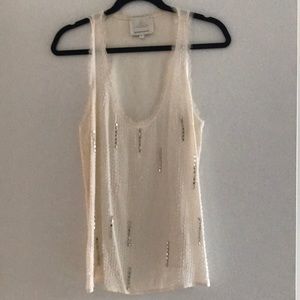 Madison Marcus beaded tank